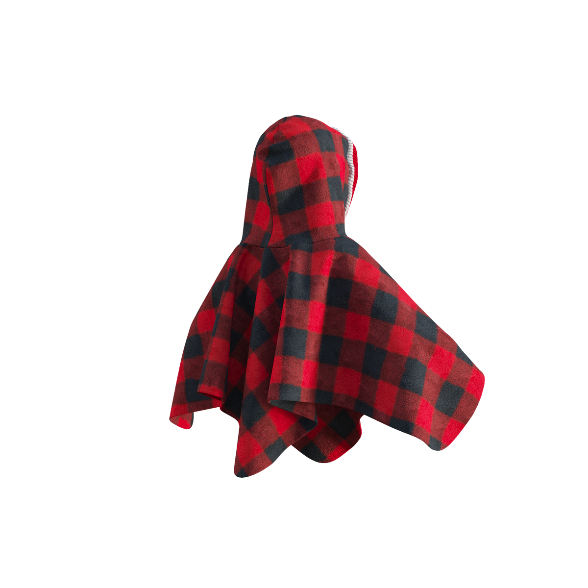 Pook Kids' Pookie Poncho Red