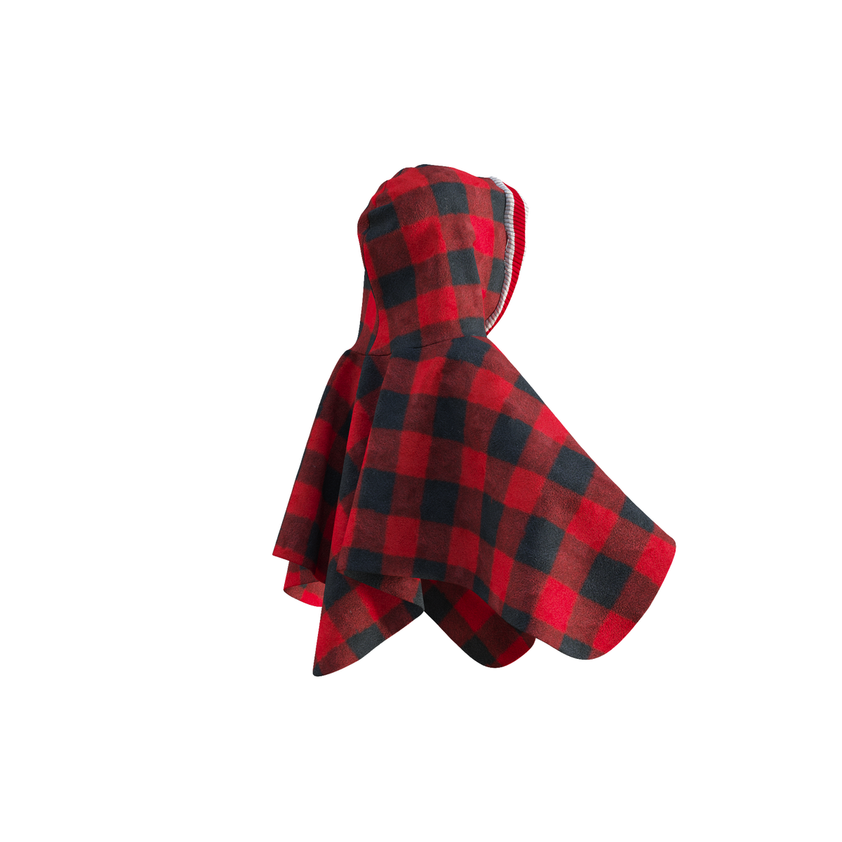 Pook Kids' Pookie Poncho Red