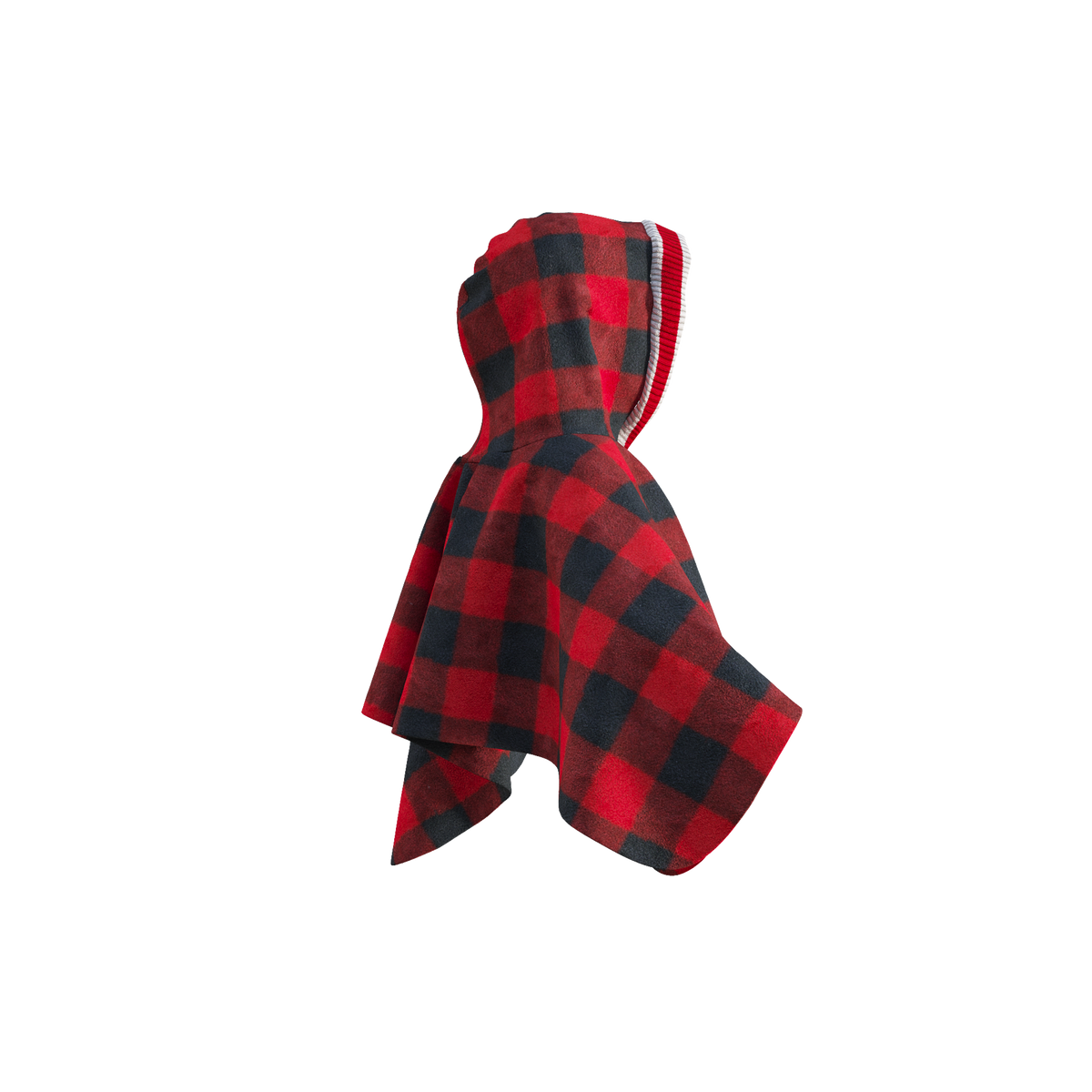 Pook Kids' Pookie Poncho Red