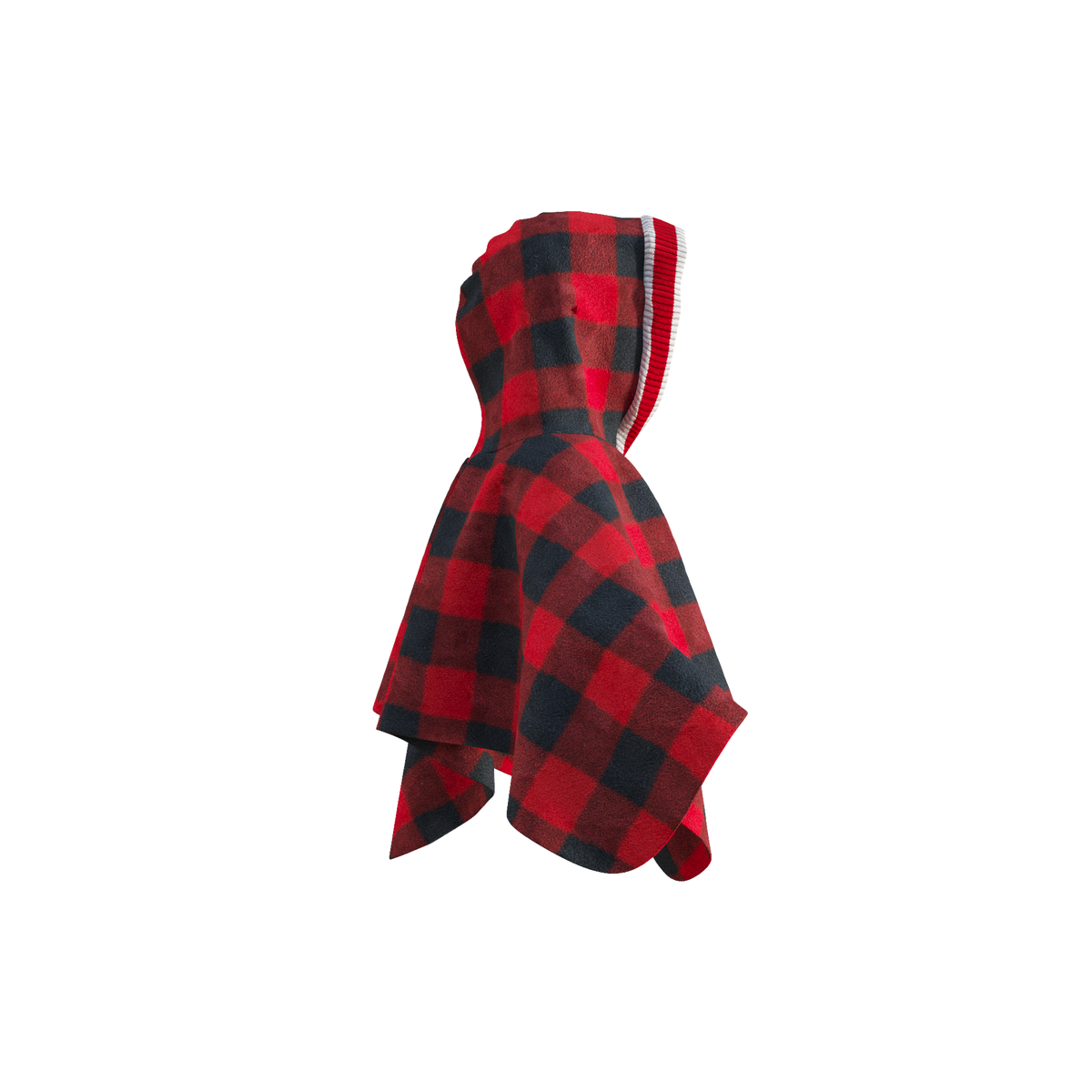 Pook Kids' Pookie Poncho Red