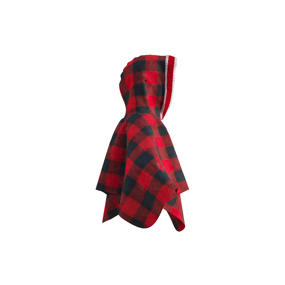 Pook Kids' Pookie Poncho Red