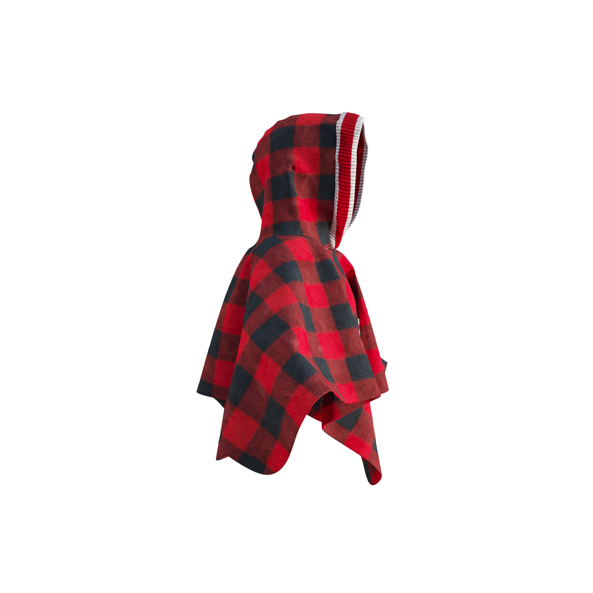 Pook Kids' Pookie Poncho Red