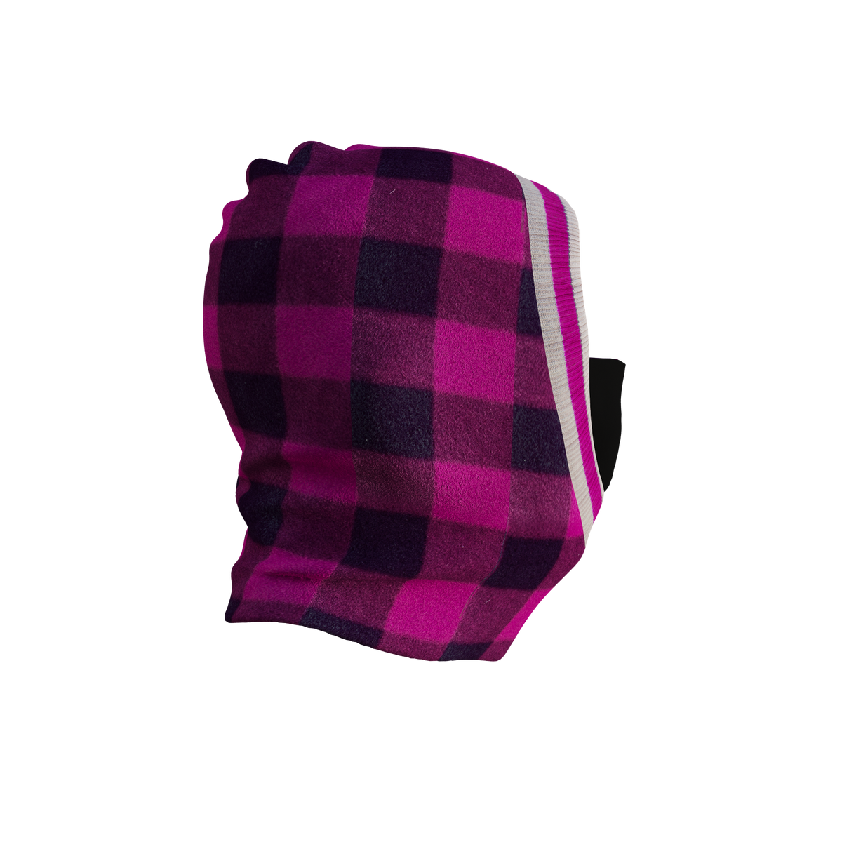 Pook Unisex Ninja Pink Plaid Balaclava
