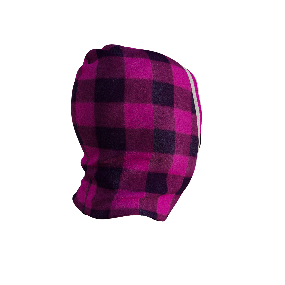 Pook Unisex Ninja Pink Plaid Balaclava