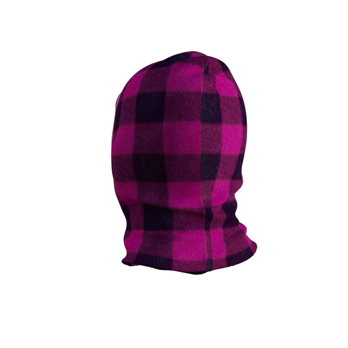 Pook Unisex Ninja Pink Plaid Balaclava