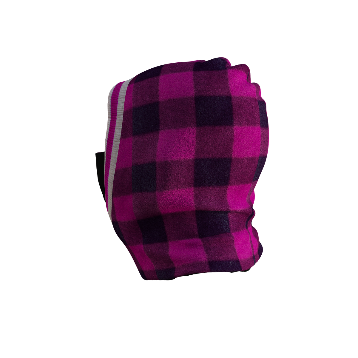 Pook Unisex Ninja Pink Plaid Balaclava