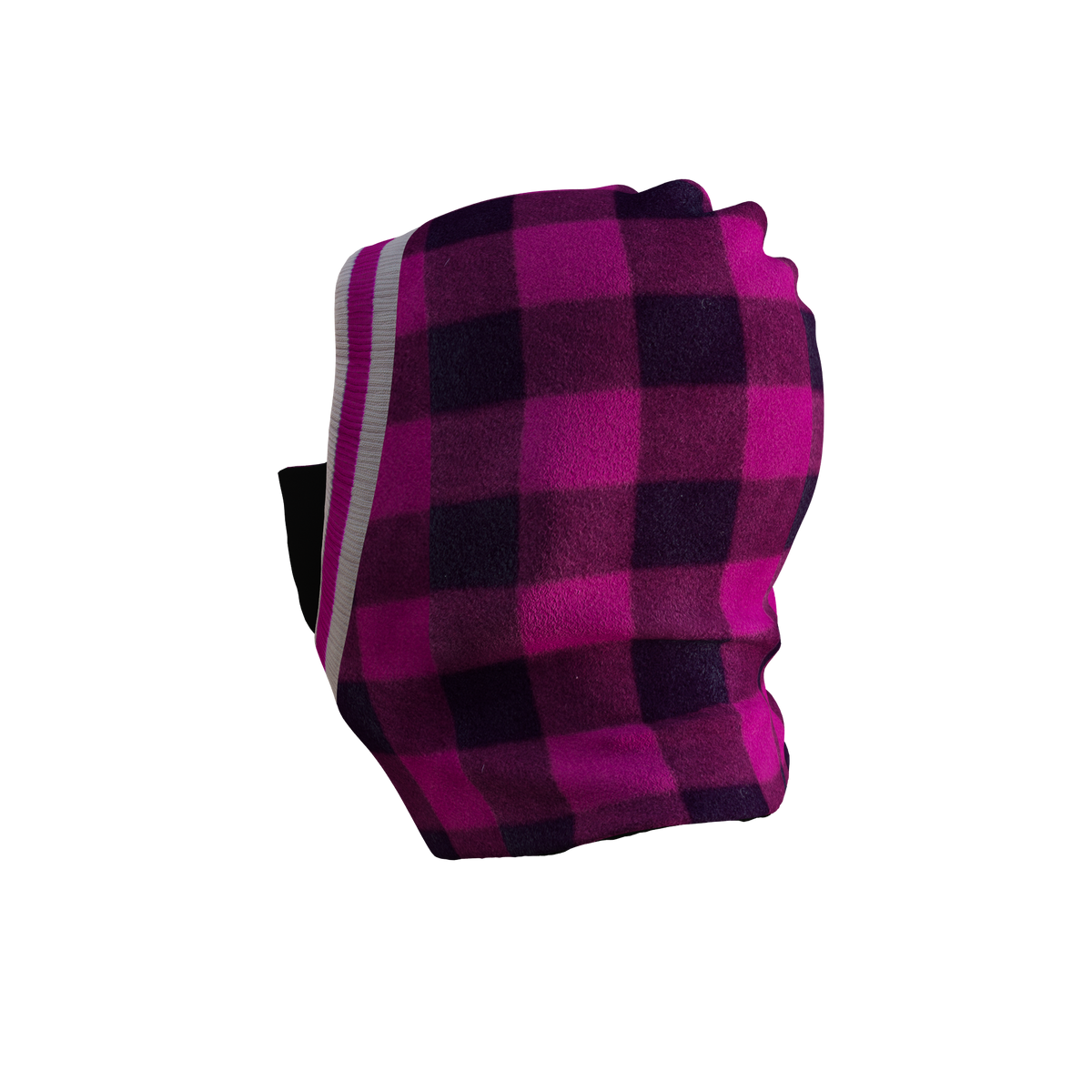 Pook Unisex Ninja Pink Plaid Balaclava
