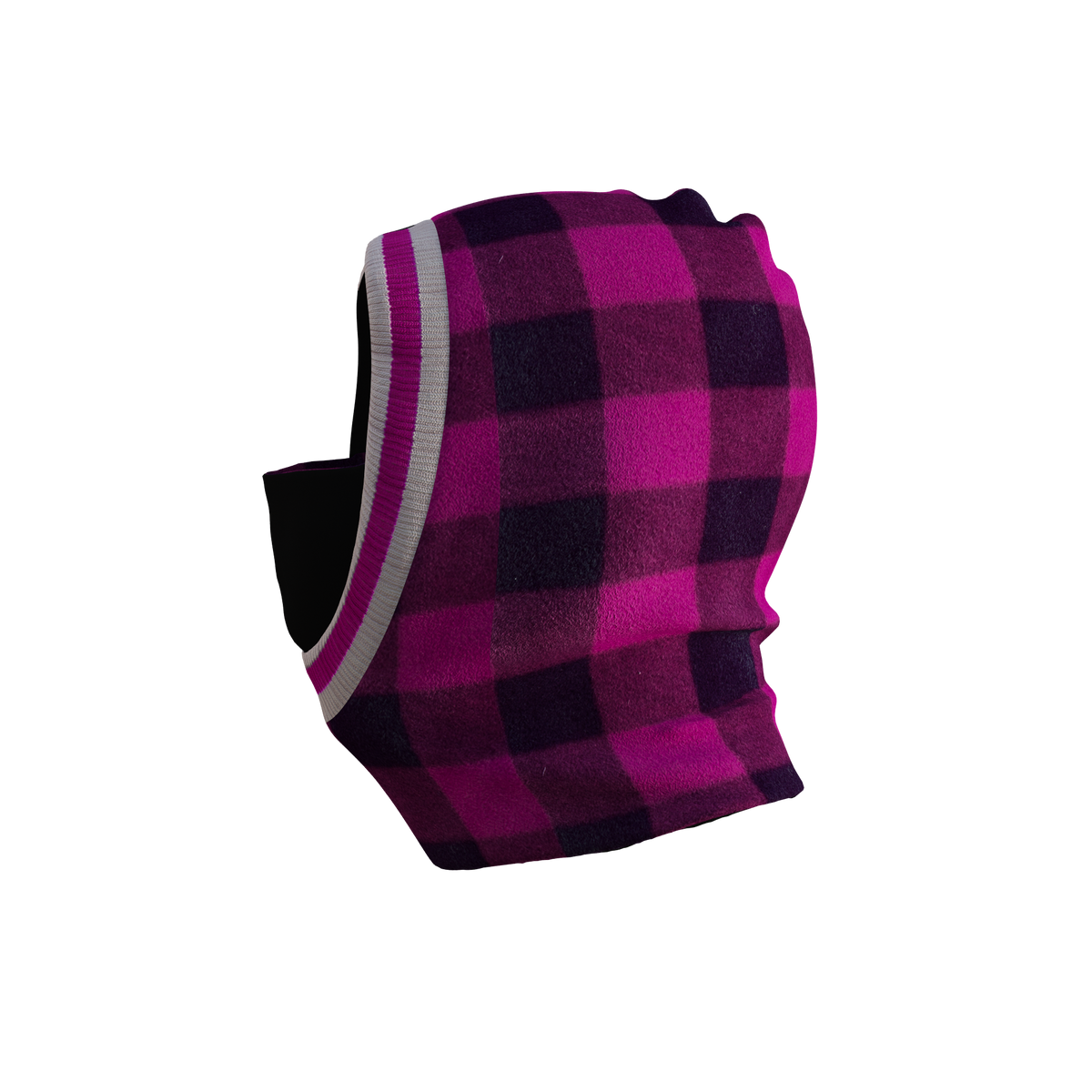 Pook Unisex Ninja Pink Plaid Balaclava