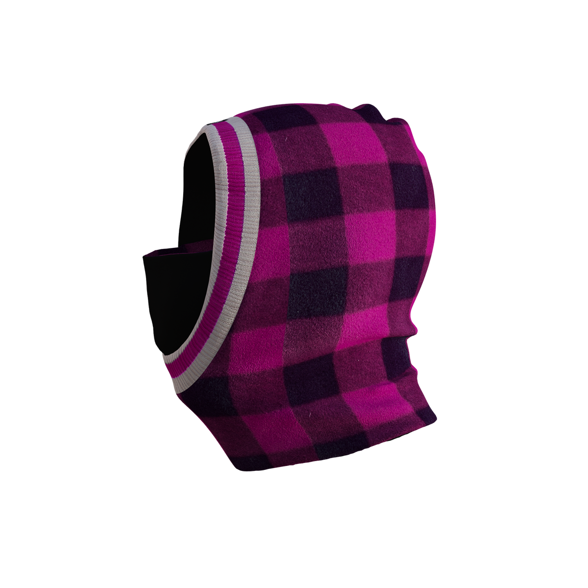 Pook Unisex Ninja Pink Plaid Balaclava