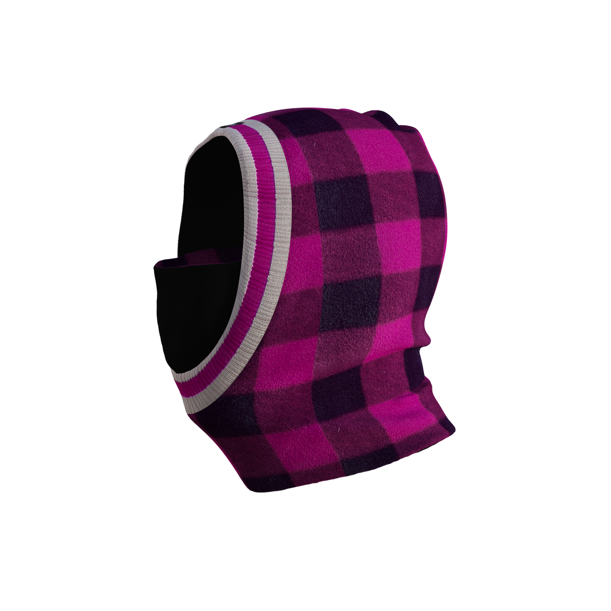 Pook Unisex Ninja Pink Plaid Balaclava