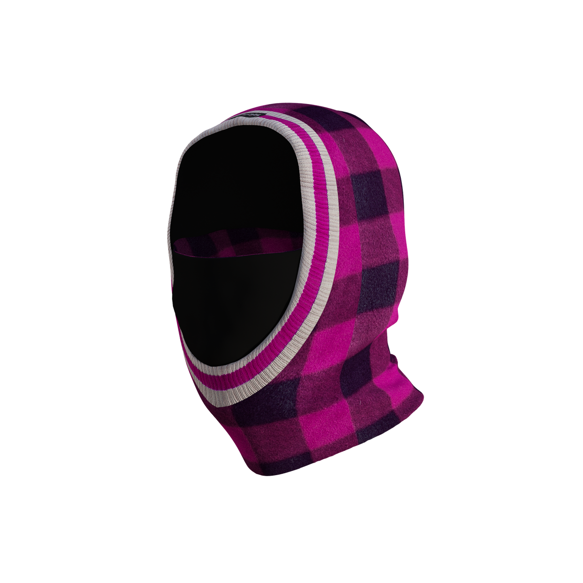 Pook Unisex Ninja Pink Plaid Balaclava