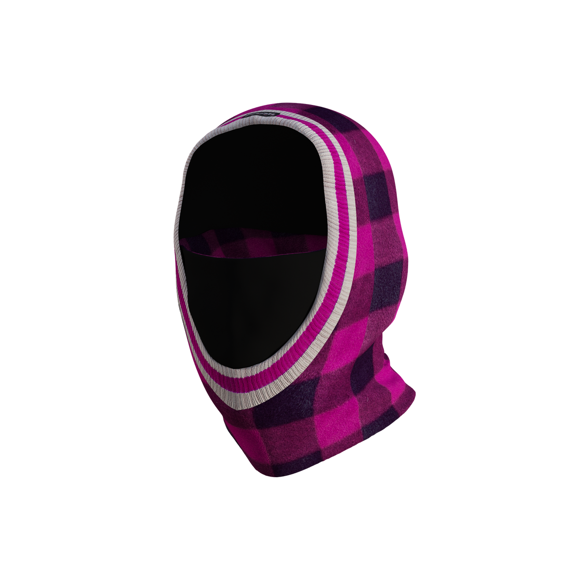 Pook Unisex Ninja Pink Plaid Balaclava