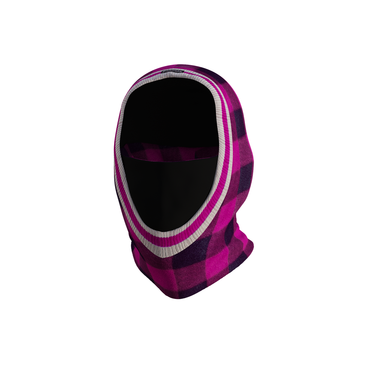 Pook Unisex Ninja Pink Plaid Balaclava