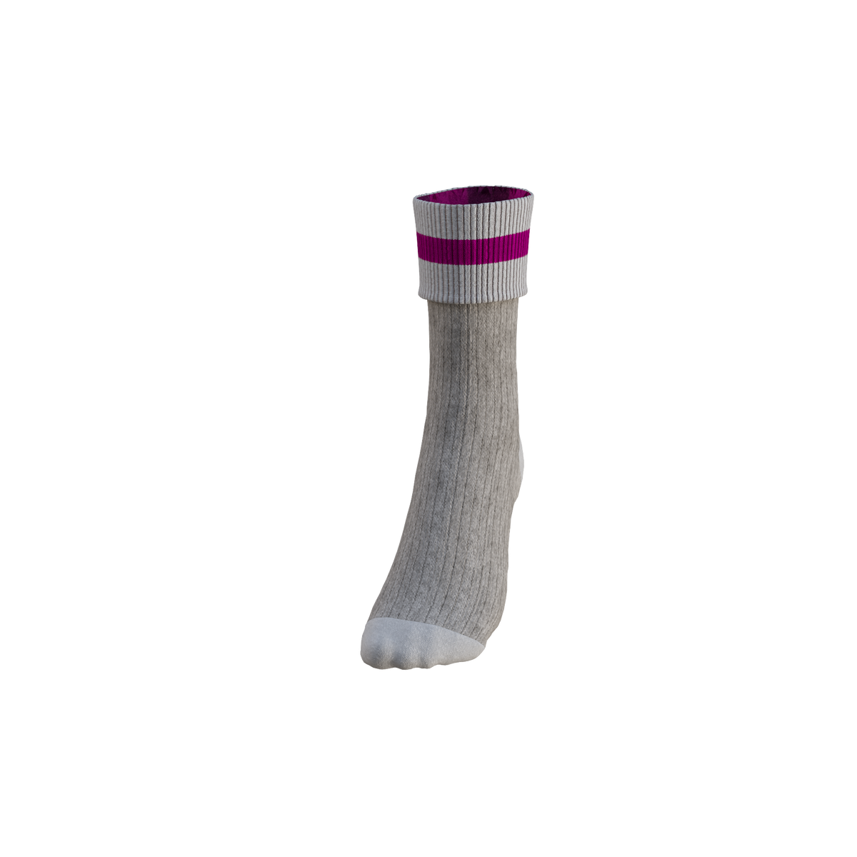 Pook Unisex Super Socks Pink Plaid