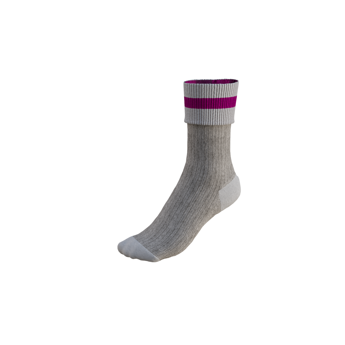 Pook Unisex Super Socks Pink Plaid