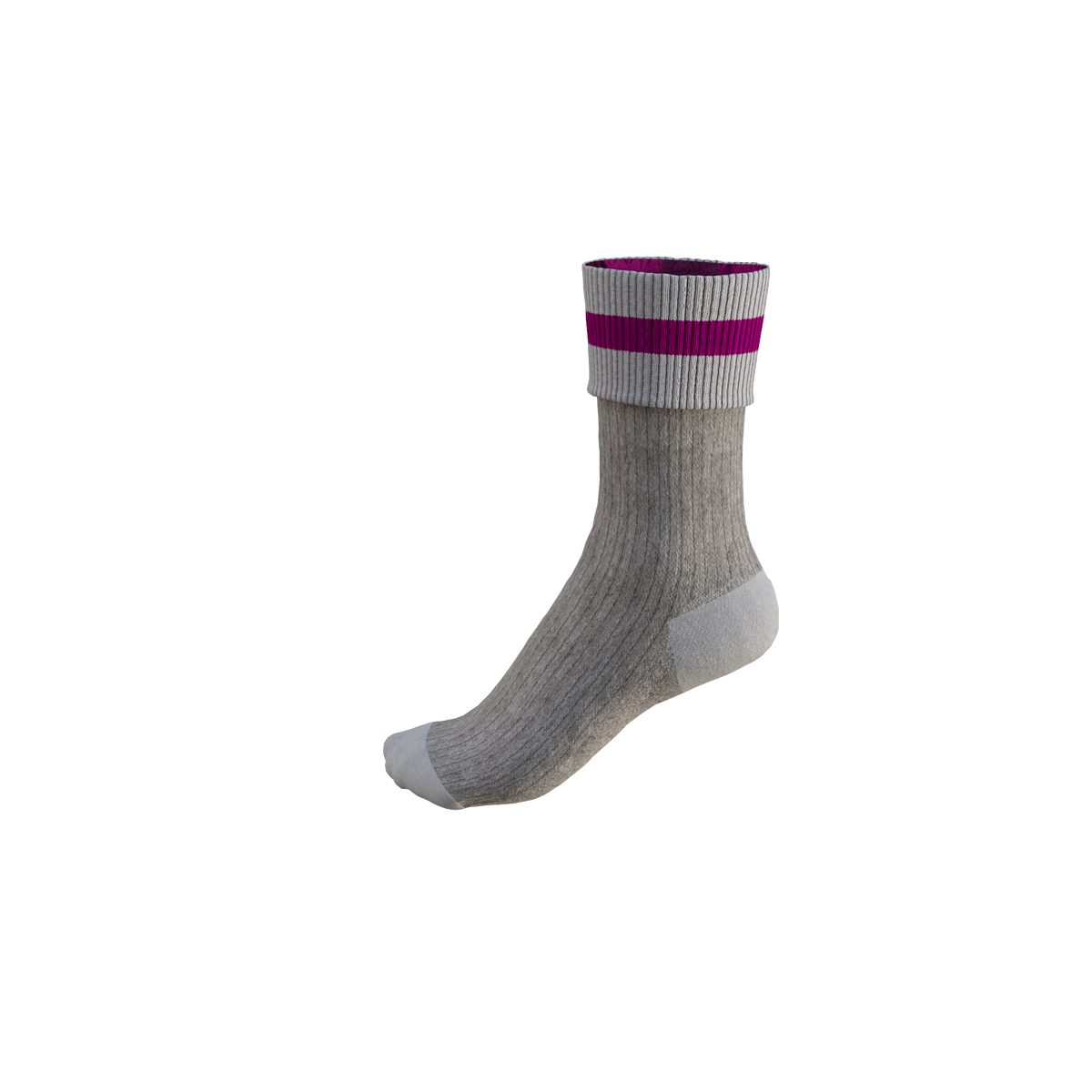 Pook Unisex Super Socks Pink Plaid