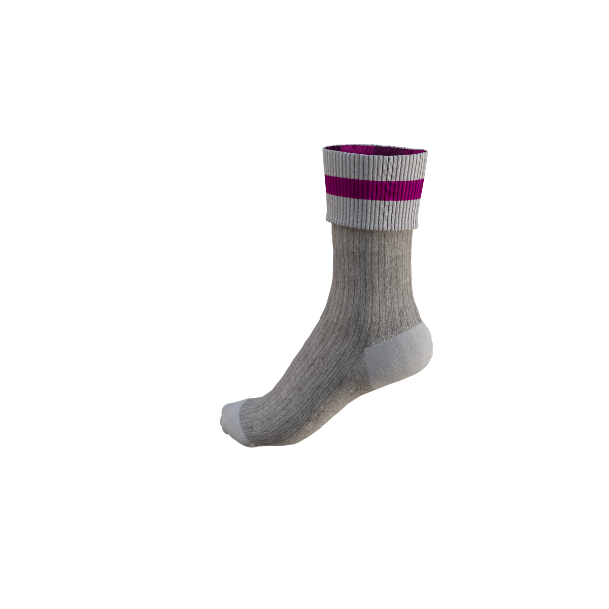 Pook Unisex Super Socks Pink Plaid
