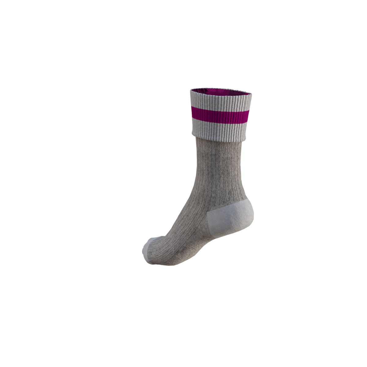 Pook Unisex Super Socks Pink Plaid