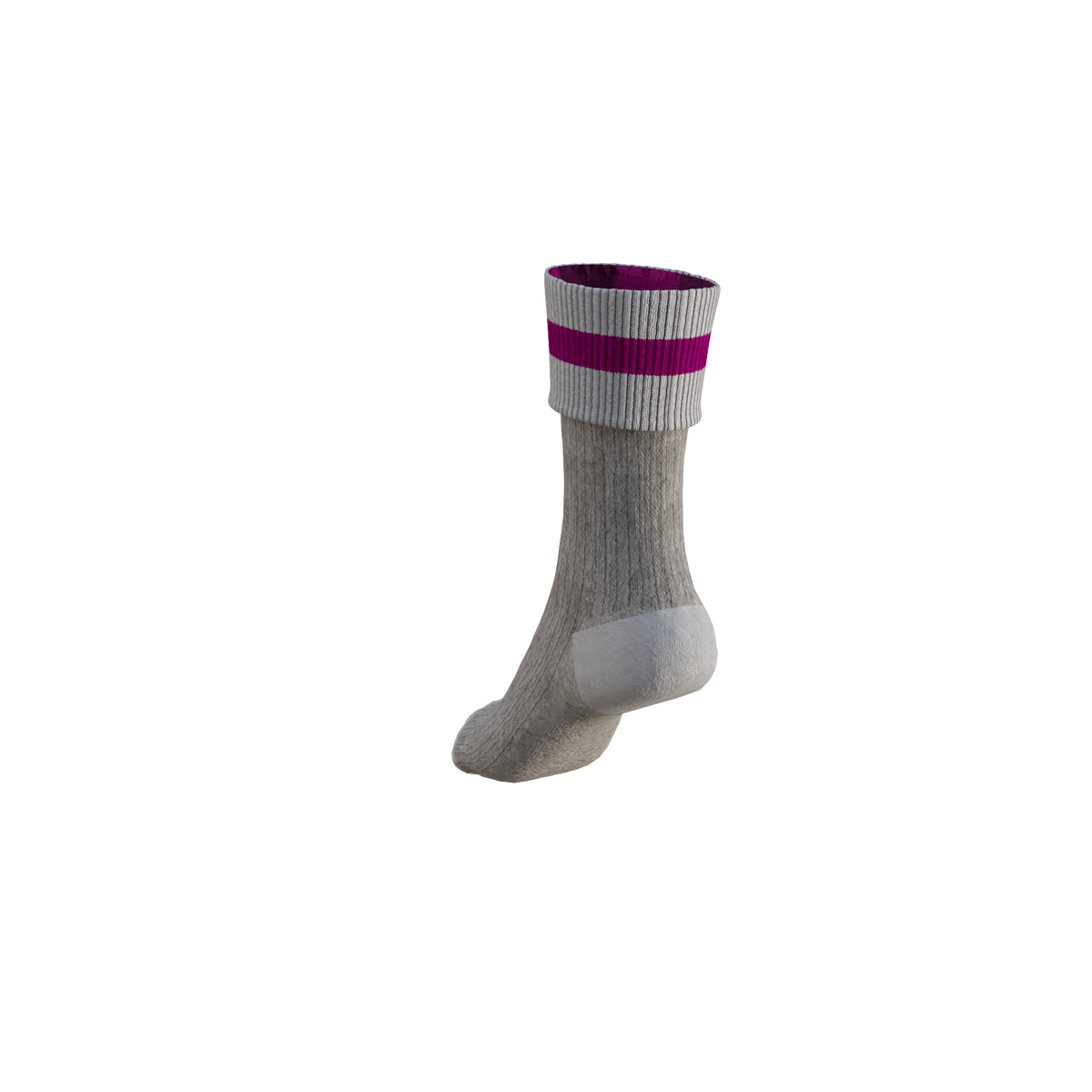 Pook Unisex Super Socks Pink Plaid