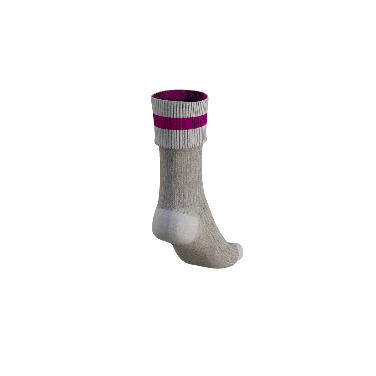 Pook Unisex Super Socks Pink Plaid