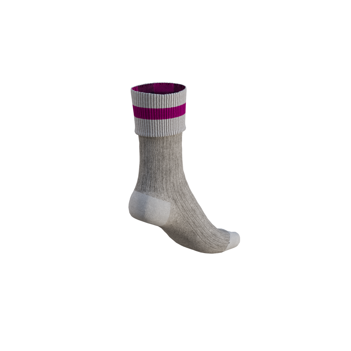 Pook Unisex Super Socks Pink Plaid