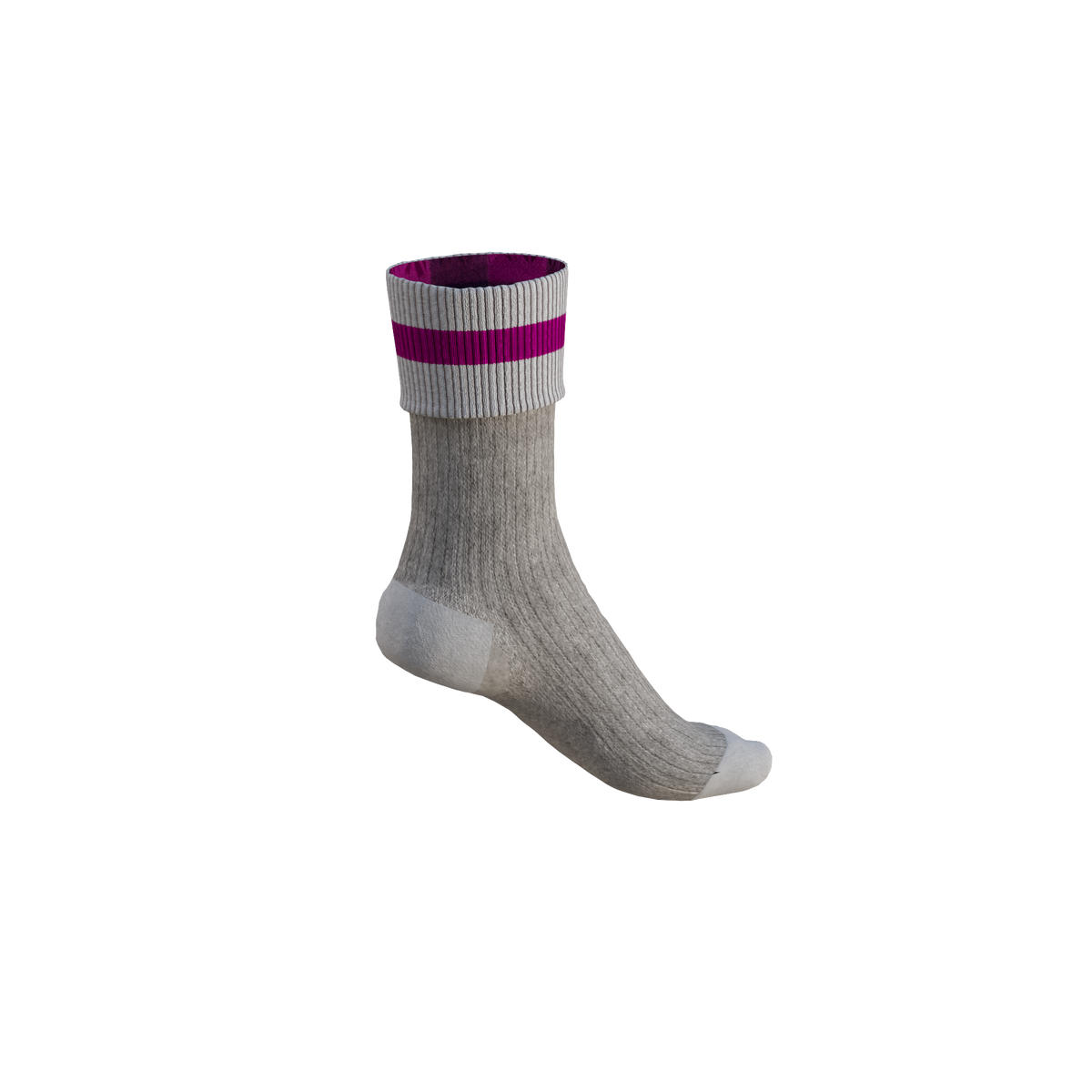 Pook Unisex Super Socks Pink Plaid