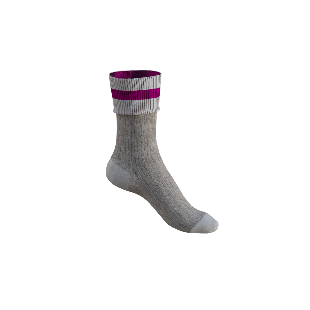 Pook Unisex Super Socks Pink Plaid