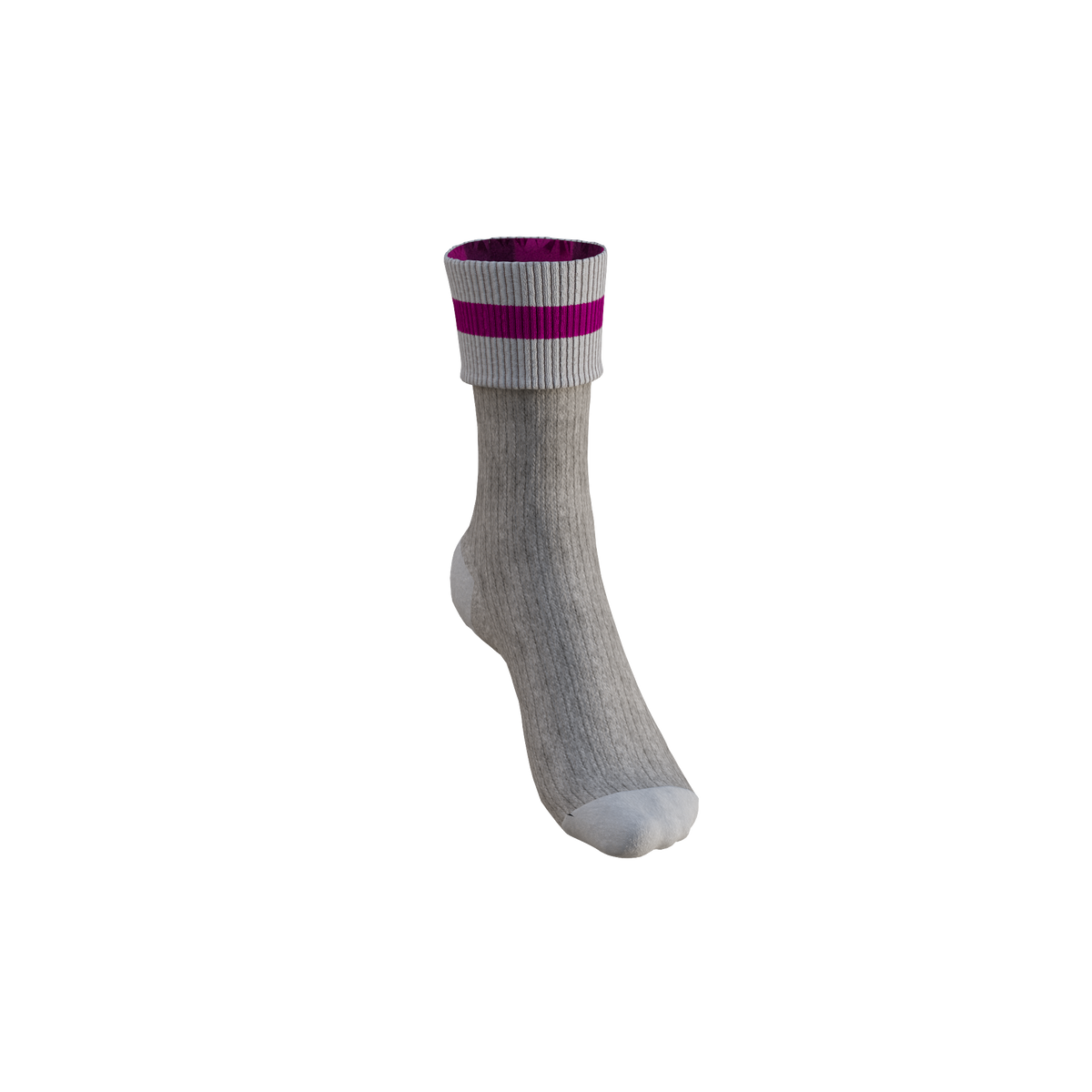 Pook Unisex Super Socks Pink Plaid