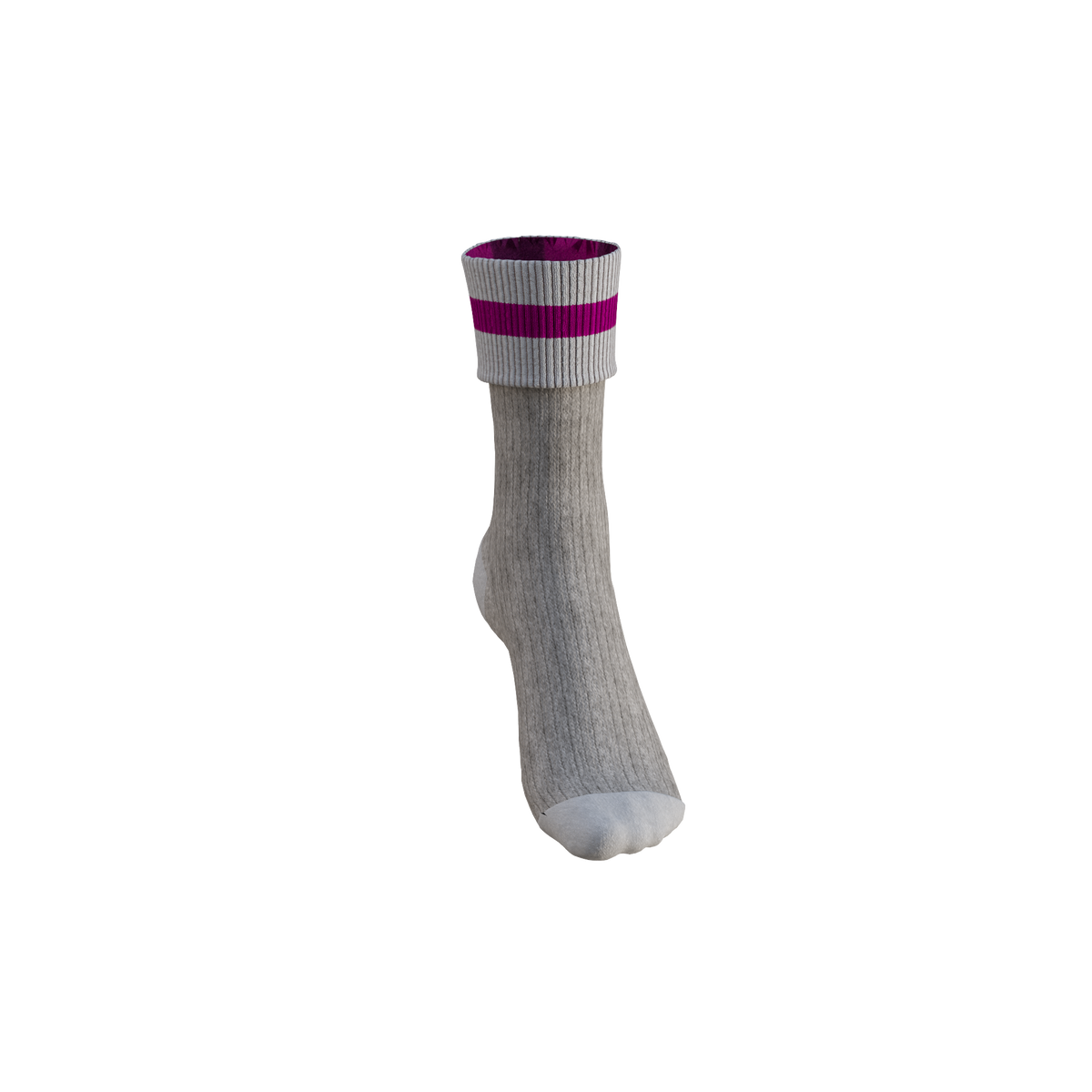 Pook Unisex Super Socks Pink Plaid