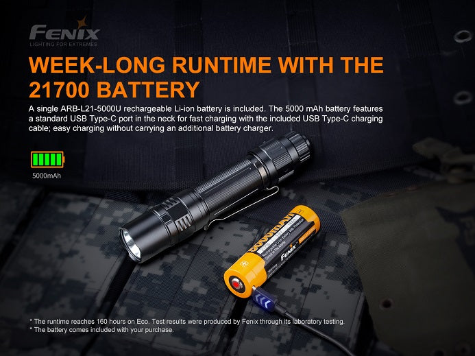 Fenix PD36 TAC 3000 Lumen Tactical Flashlight