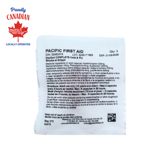 Acetaminophen 325mg (Pack of 2 Tablets)