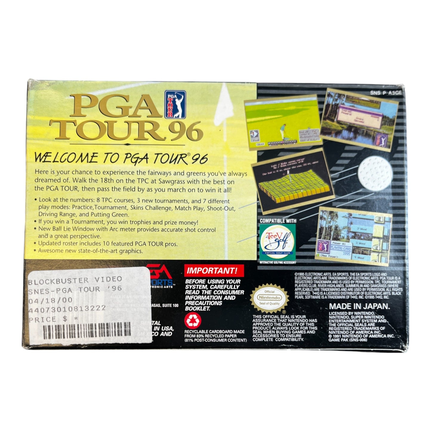 PGA Tour 96 (SNES)