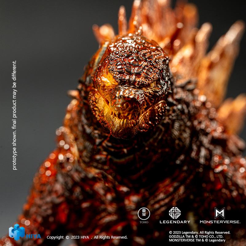 Exquisite Basic Godzilla: King of the Monsters Burning Godzilla