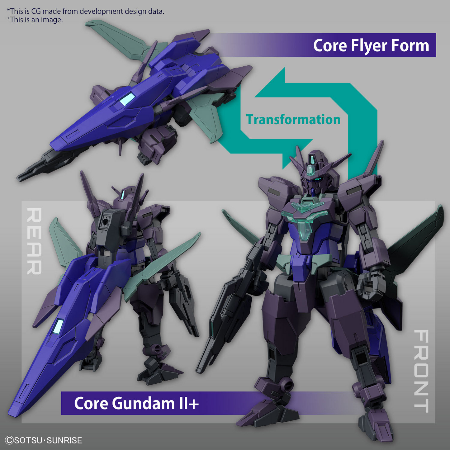 BANDAI - HG 1/144 PLUTINE GUNDAM