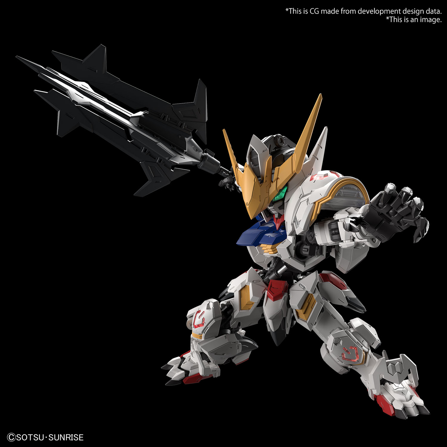 BANDAI - MGSD GUNDAM BARBATOS