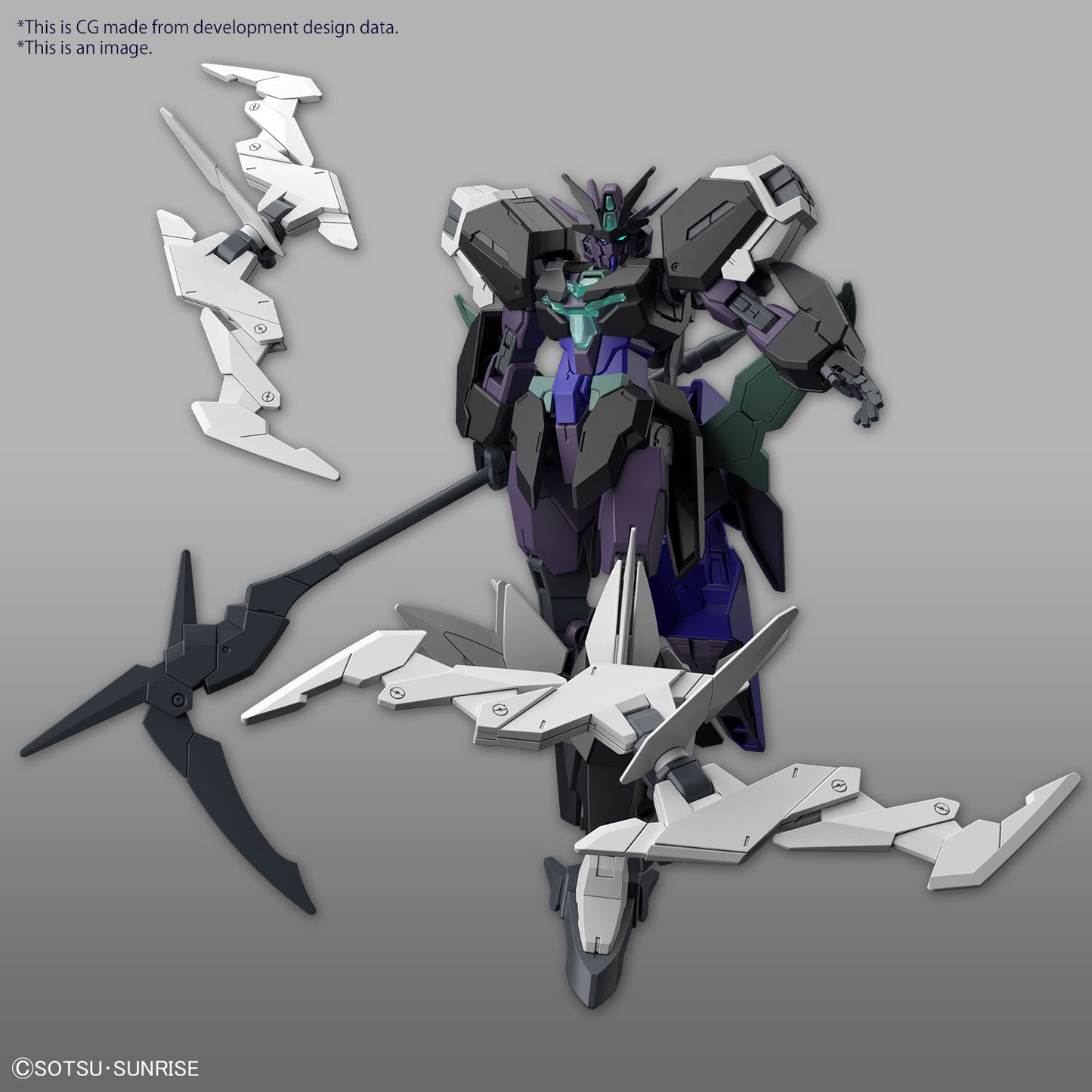 BANDAI - HG 1/144 PLUTINE GUNDAM