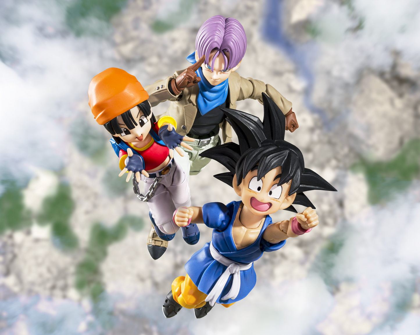 Dragon Ball GT S.H.Figuarts - PAN-GT- & GILL - Exclusive