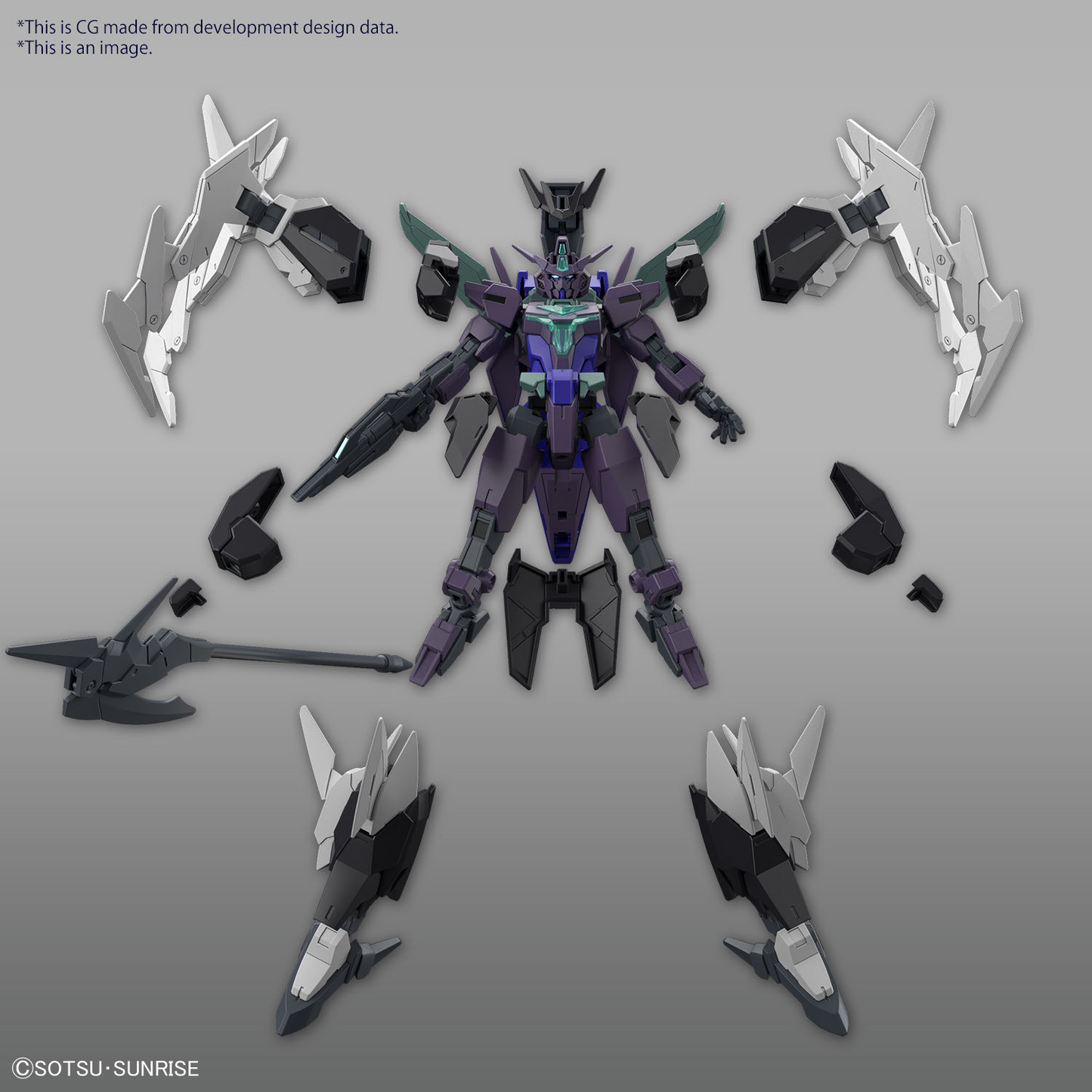 BANDAI - HG 1/144 PLUTINE GUNDAM
