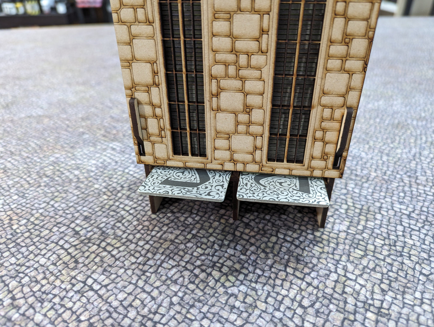 Carcassonne Deluxe Laser cut Tile Tower