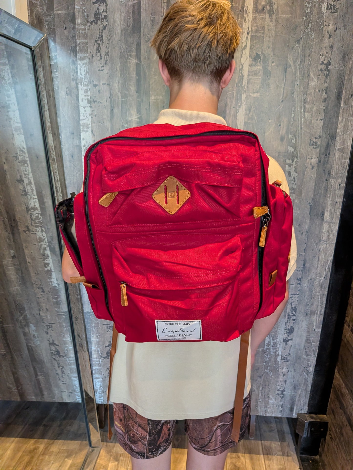 Europe Bound Canadian Heritage Style 35L Backpack