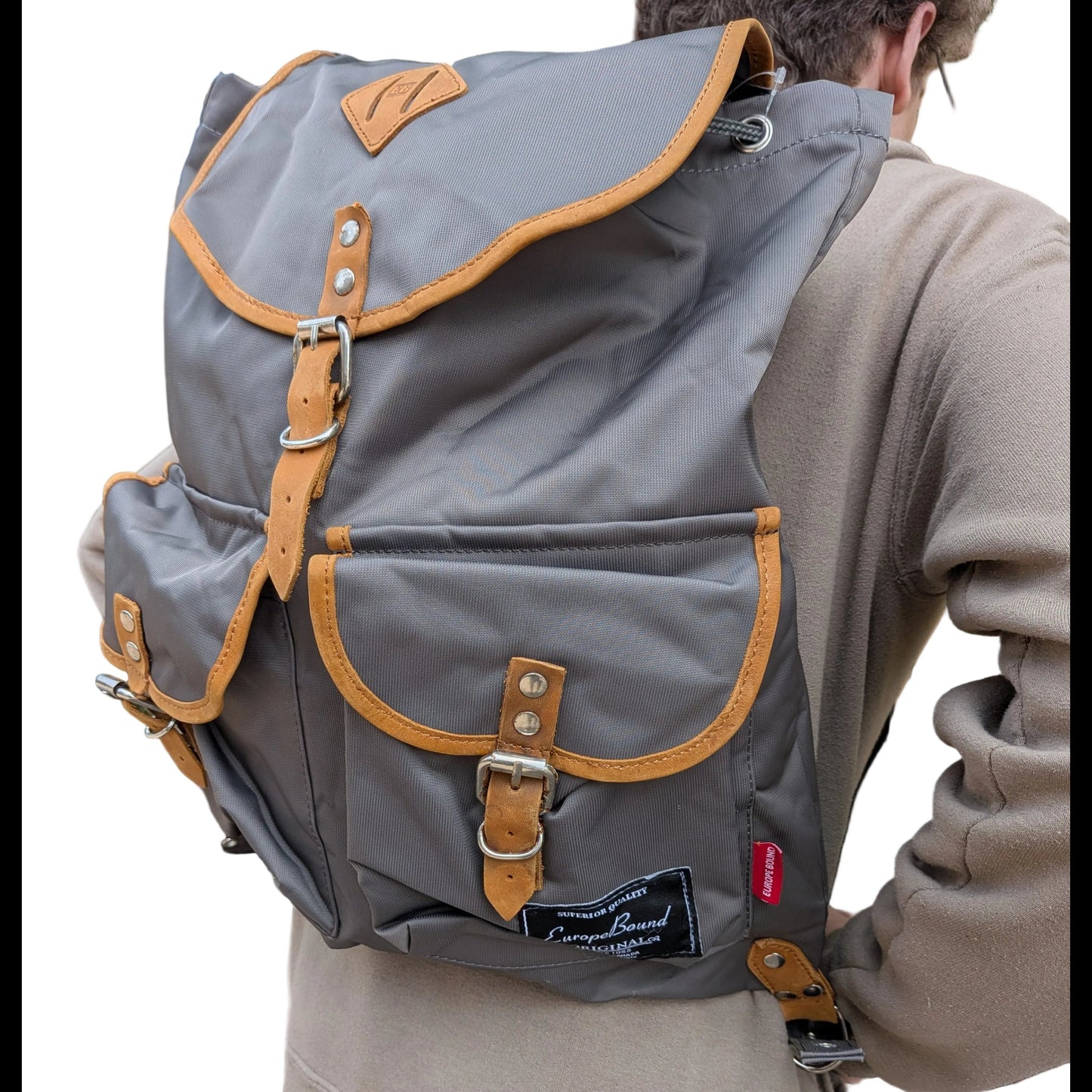 Europe Bound Retro Backpack 31L Capacity