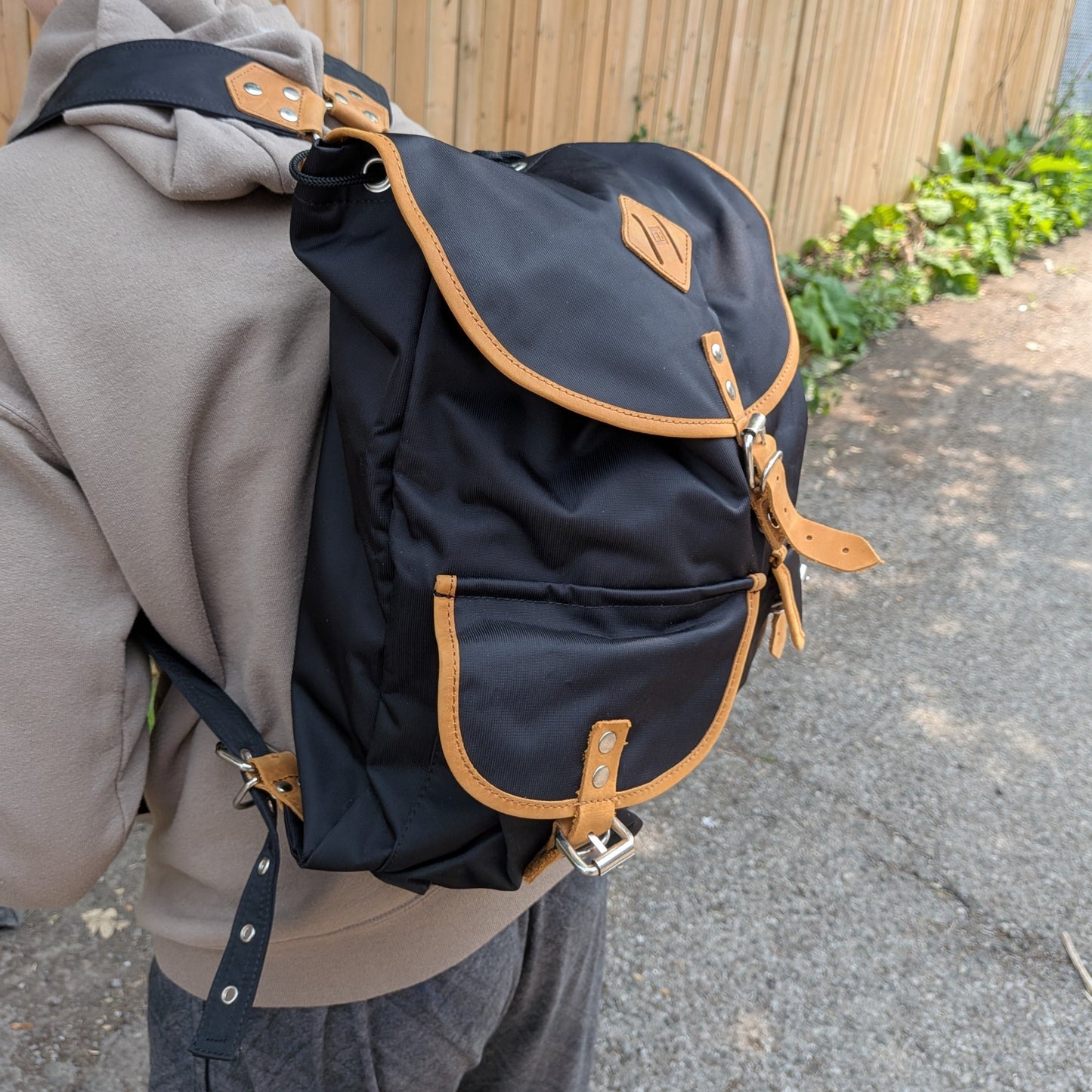 Europe Bound Retro Backpack 31L Capacity