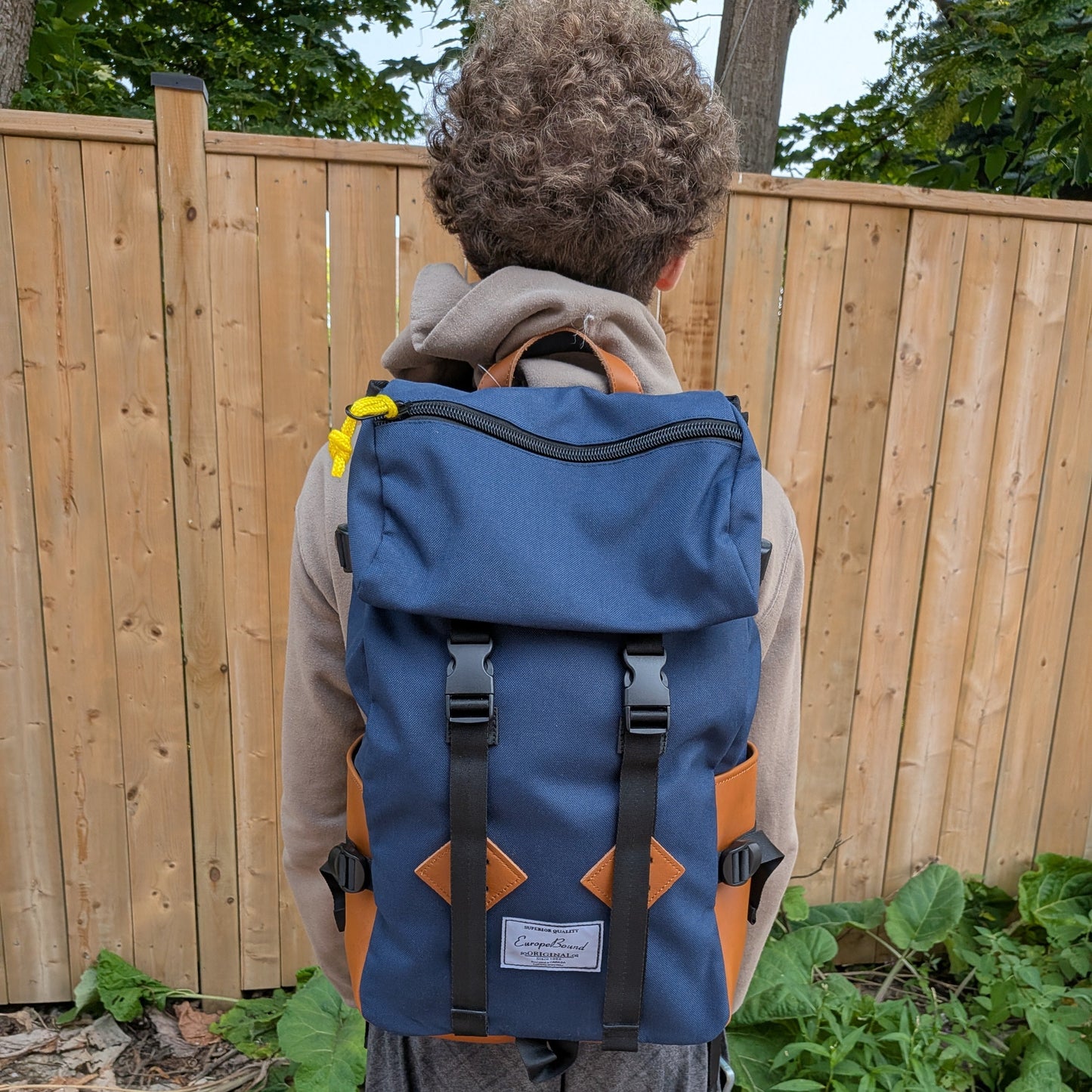 Europe Bound Kettle Sack with Laptop Sleeve 45L Capacity