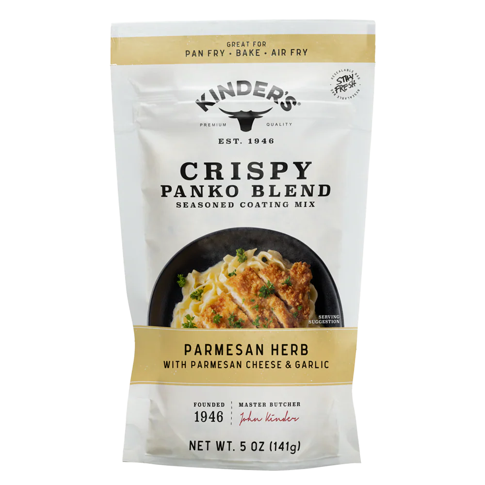 Kinder's Parmesan Herb Crispy Panko Blend with Parmesan Cheese & Garlic