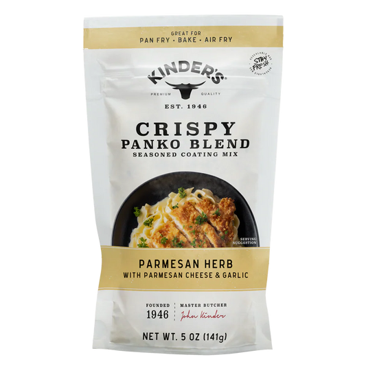Kinder's Parmesan Herb Crispy Panko Blend with Parmesan Cheese & Garlic