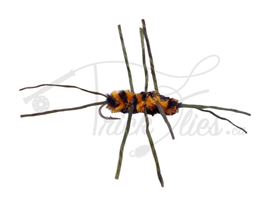 Pat's Rubber Legs Black/Brown