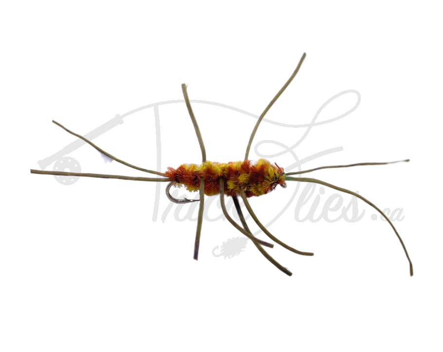 Pat's Rubber Legs Olive/Brown