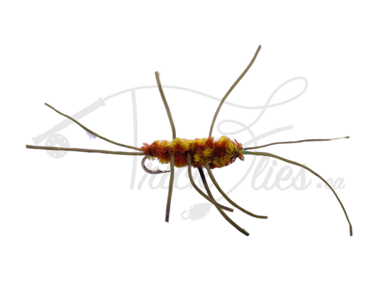 Pat's Rubber Legs Olive/Brown