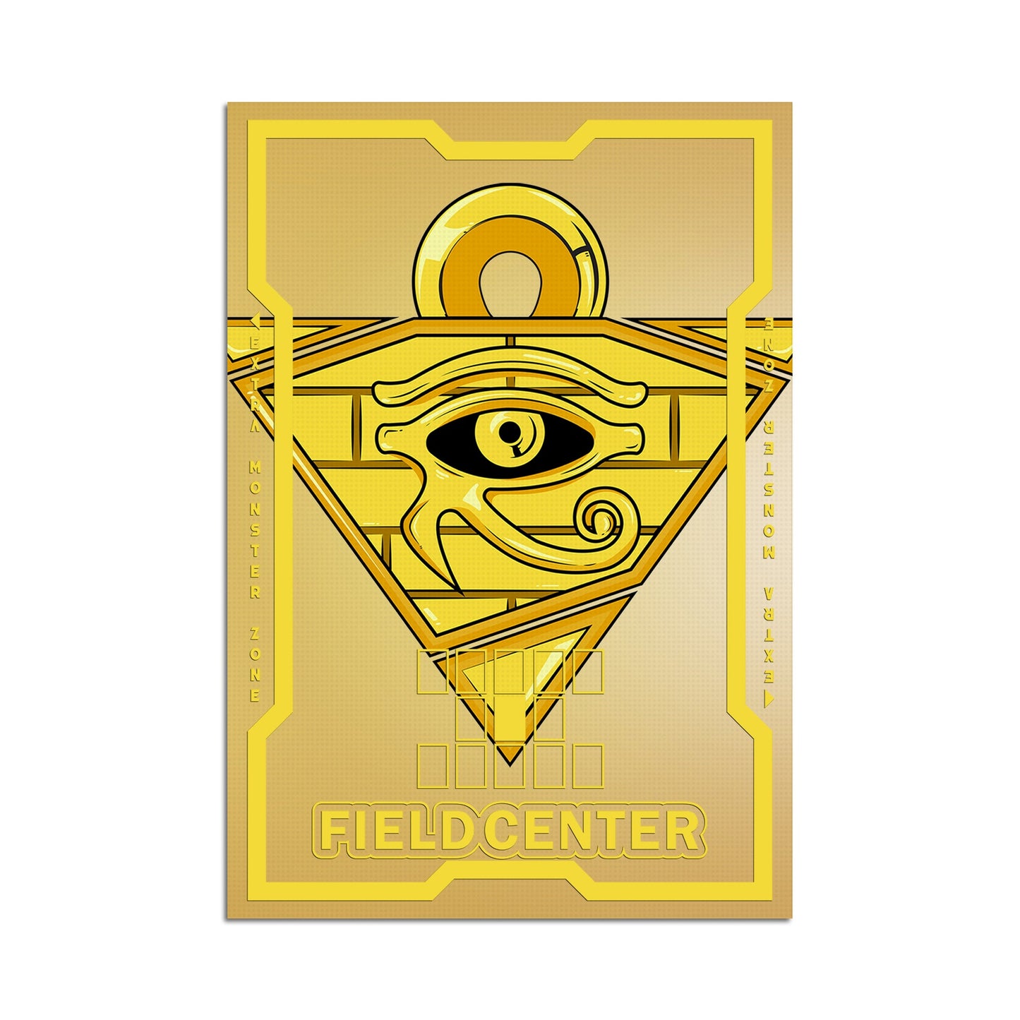 Pharaoh's Soul Glyphs Metal Field Center