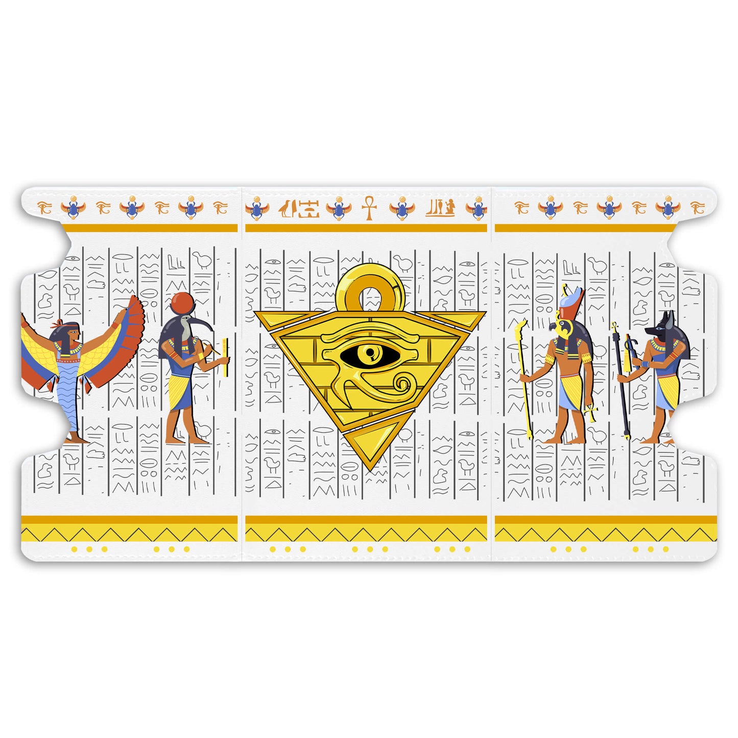 Pharaoh's Soul Glyphs - Mach 3 Deck Box
